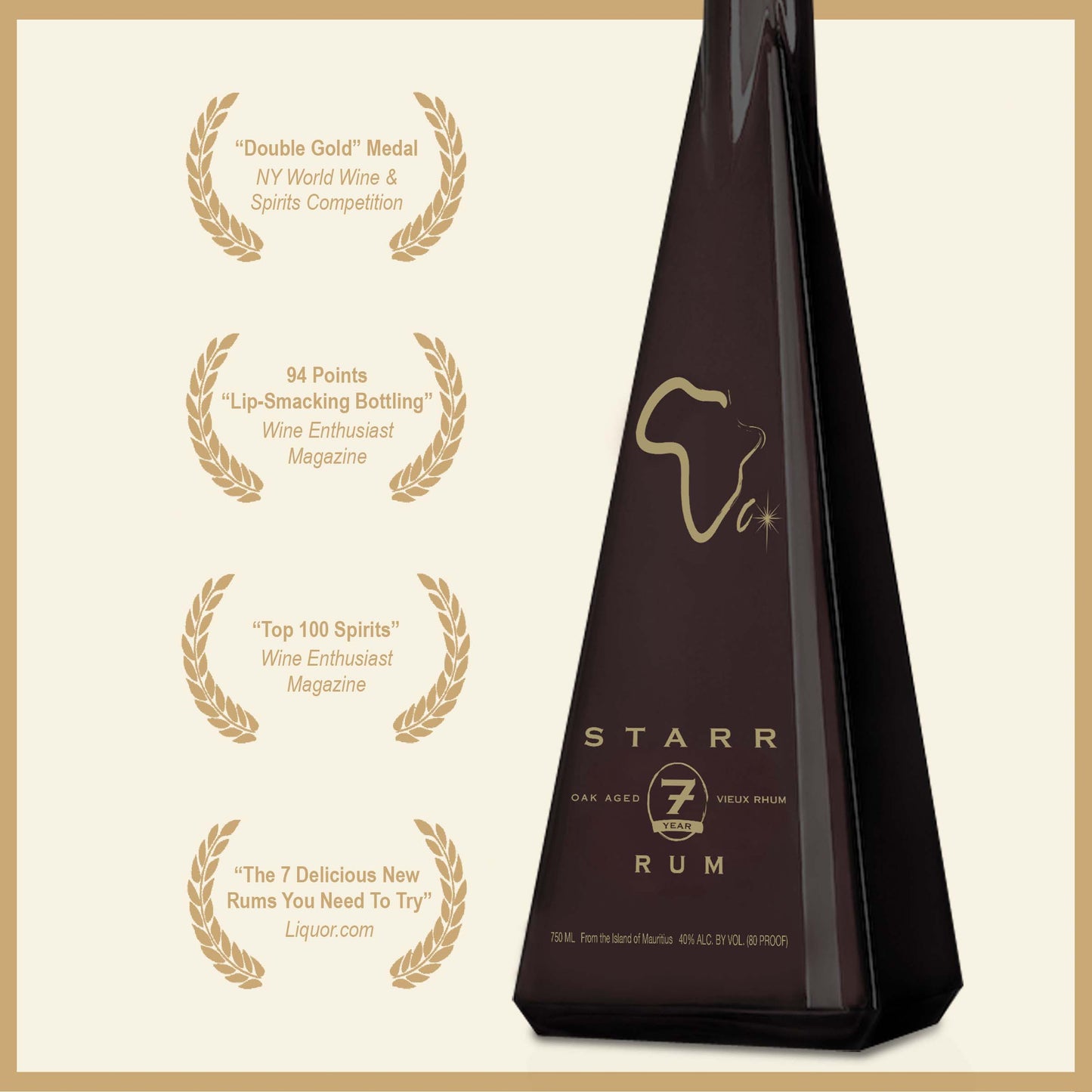 STARR 7 Year Oak Aged Rum